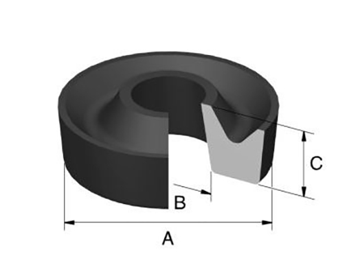 Goma de Freno B1014 (45)
