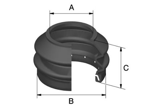 Goma Guardapolvo Mordaza B5050 (45)