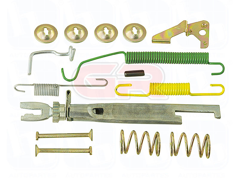 Regulador y Resortes Pat�n de Freno KIT208 (38)