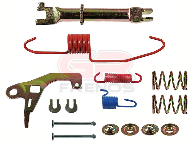 Regulador y Resortes Pat�n de Freno KIT066 (38)