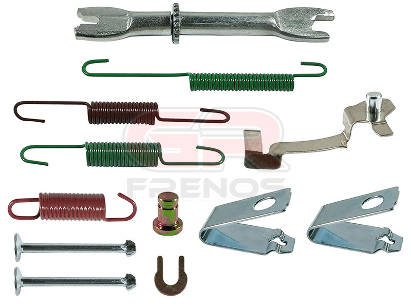 Regulador y Resortes Pat�n de Freno KIT073 (38)