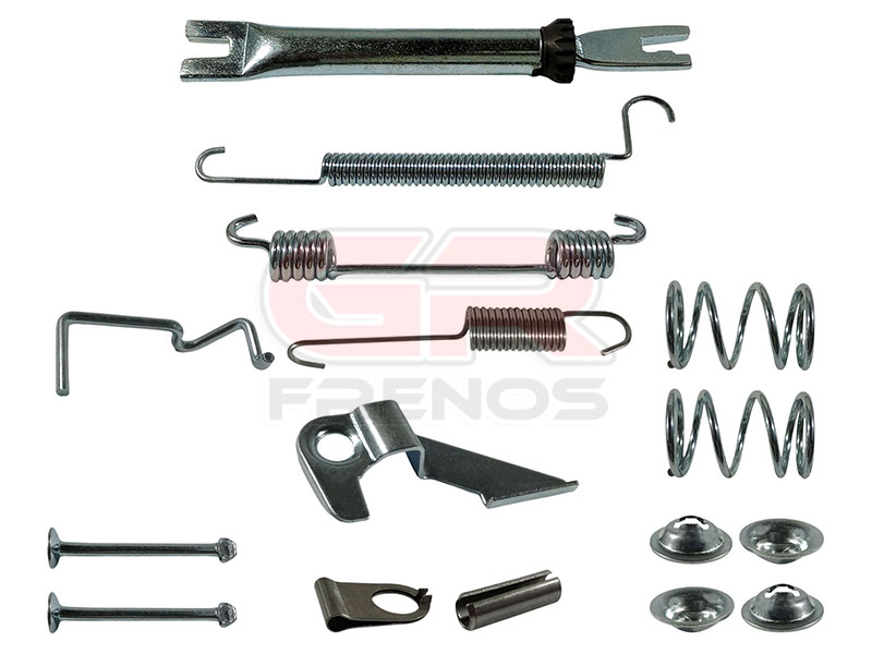 Regulador y Resortes Pat�n de Freno KIT198 (38)