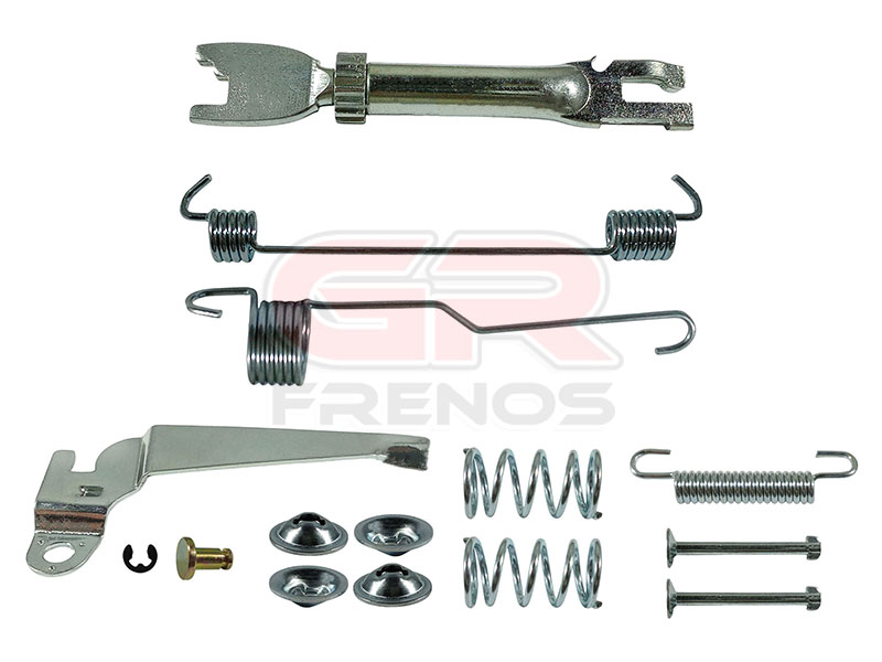 Regulador y Resortes Pat�n de Freno KIT206 (38)