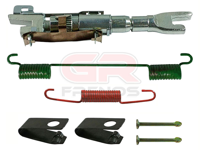Regulador y Resortes Pat�n de Freno KIT214 (38)