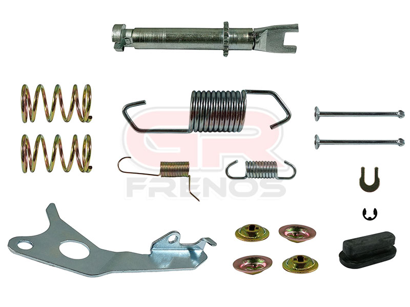 Regulador y Resortes Pat�n de Freno KIT243 (38)