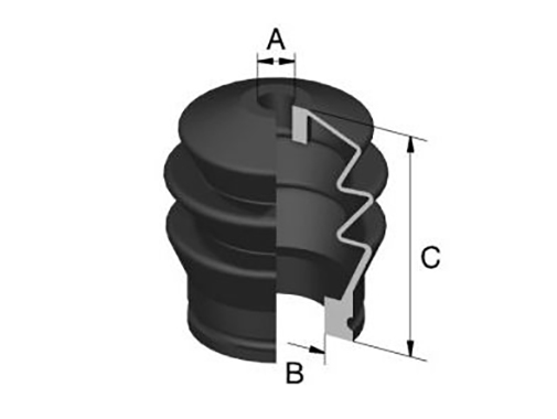 Goma Guardapolvo Cilindro de Embrague B5030 (45)