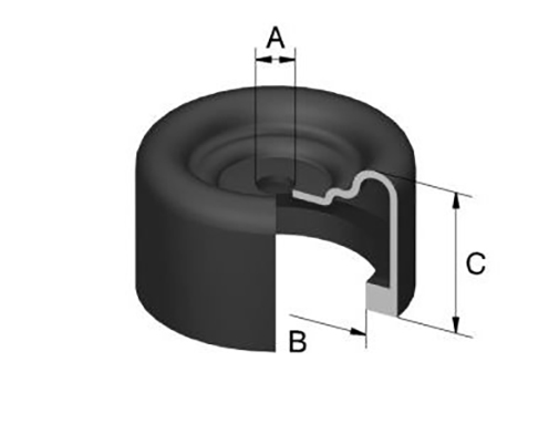 Goma Guardapolvo Bomba de Embrague B5095 (45)