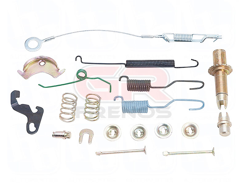 Regulador y Resortes Pat�n de Freno KIT218 (38)