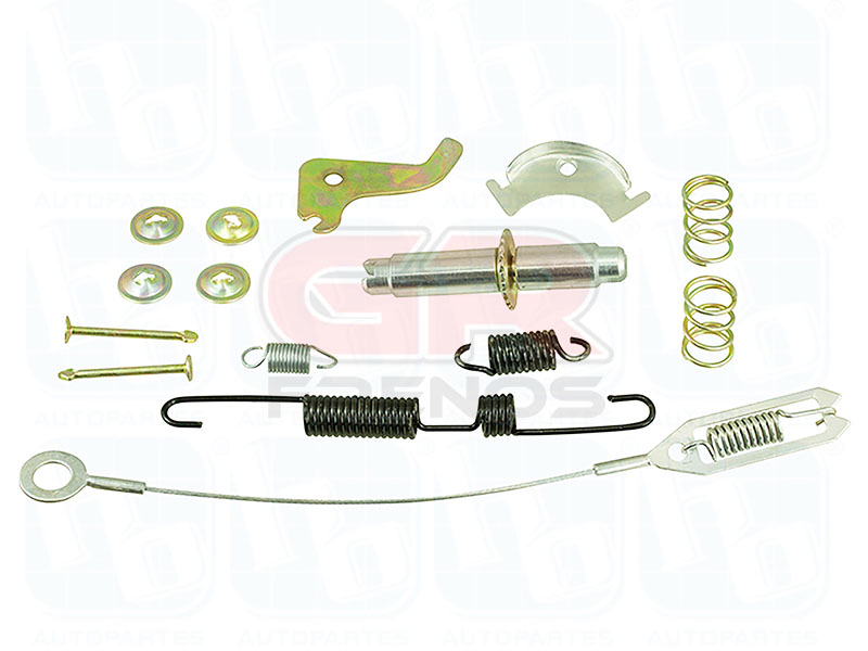 Regulador y Resortes Pat�n de Freno KIT230 (38)