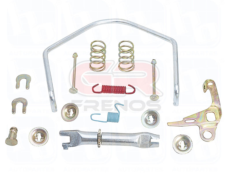 Regulador y Resortes Pat�n de Freno KIT233 (38)