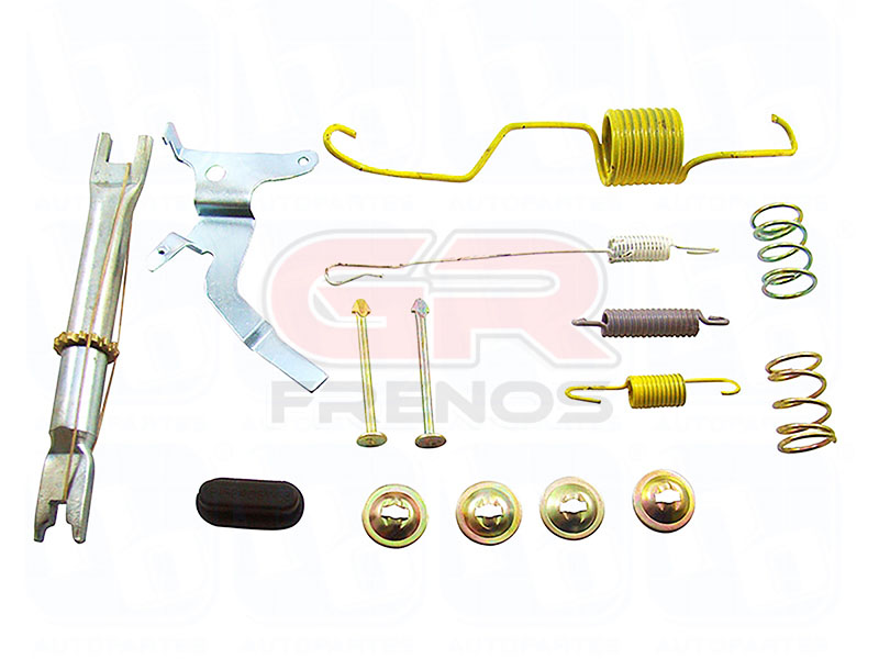 Regulador y Resortes Pat�n de Freno KIT235 (38)