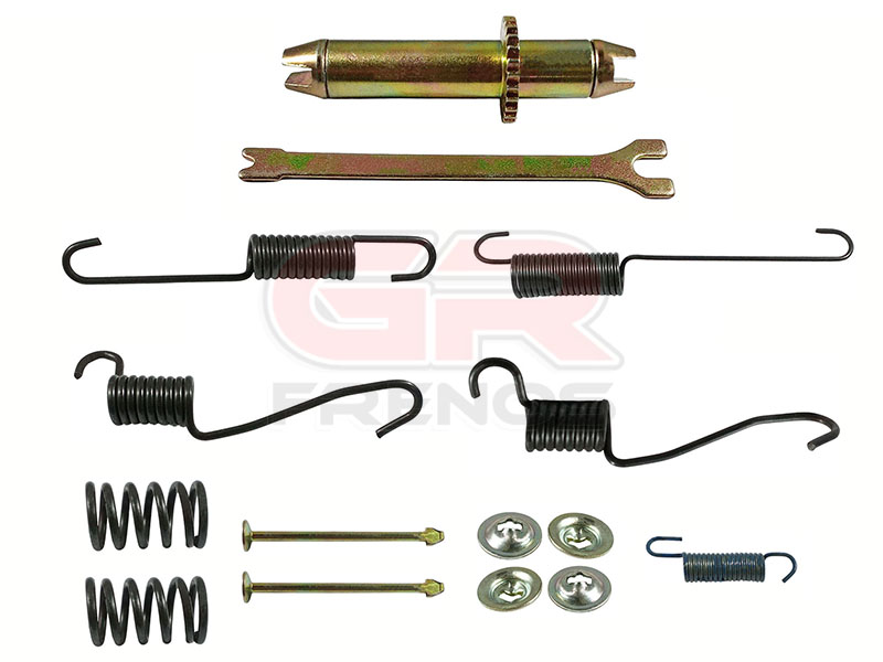 Regulador y Resortes Pat�n de Freno KIT222 (38)