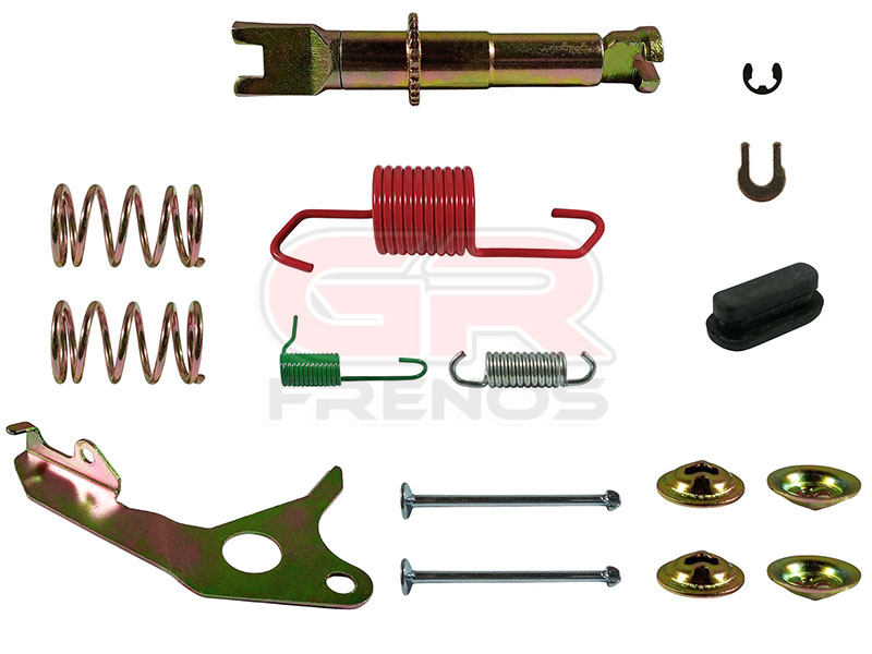 Regulador y Resortes Pat�n de Freno KIT244 (38)